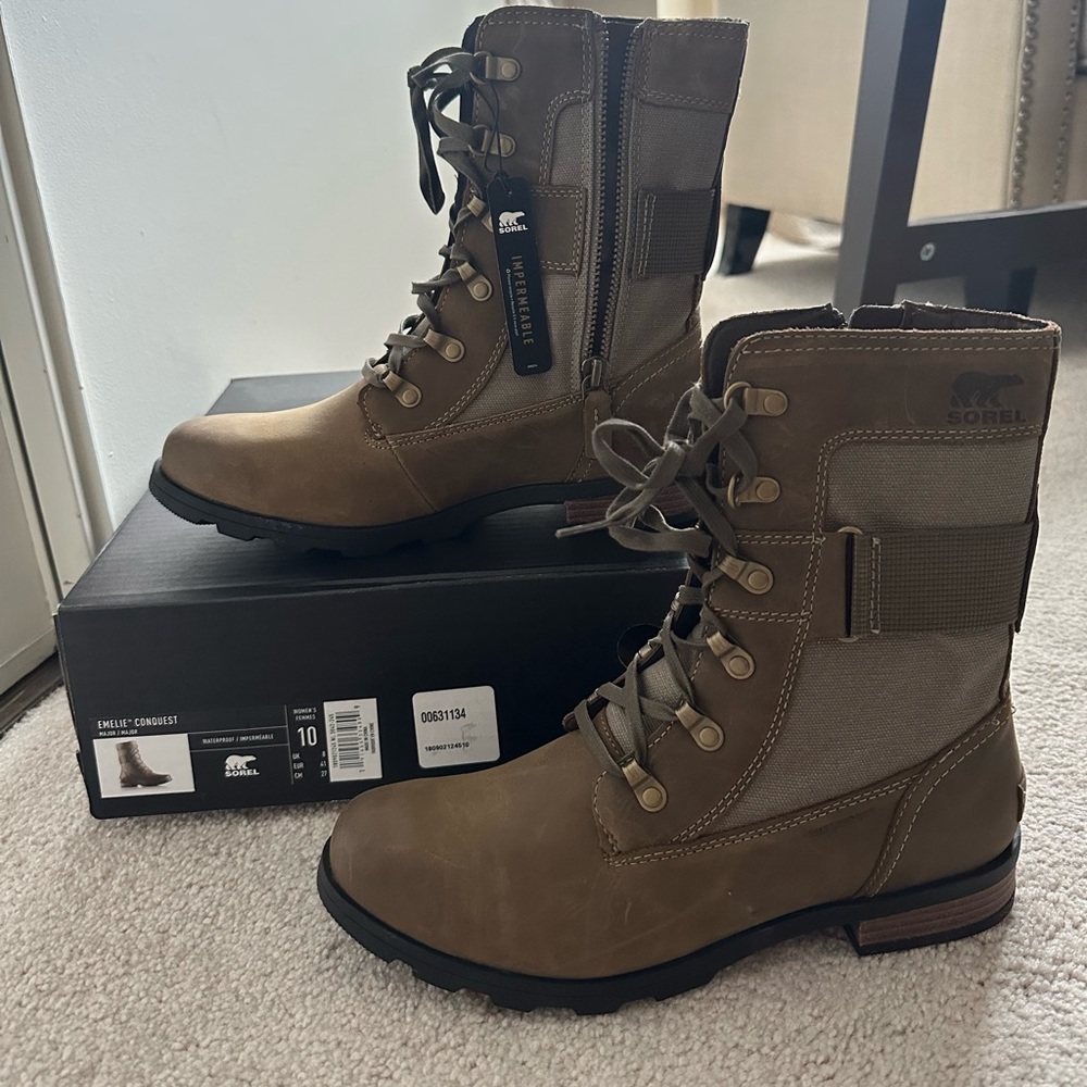 Sorel womens enelie conquest waterproof boot